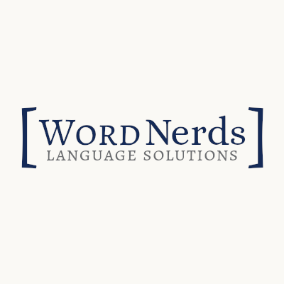 Word Nerds Language Solutions logo